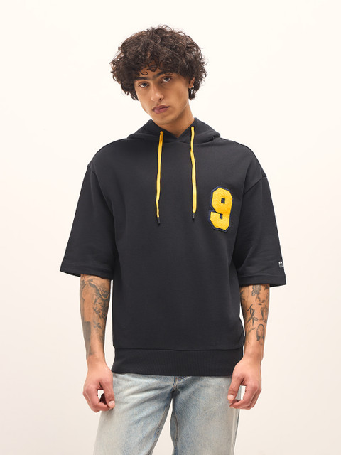 THE BEAR HOUSE Half Sleeve Solid Men Sweatshirt Buy THE BEAR