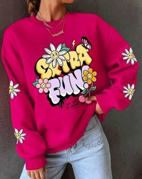 RKK Collection Full Sleeve Graphic Print Men Women Sweatshirt