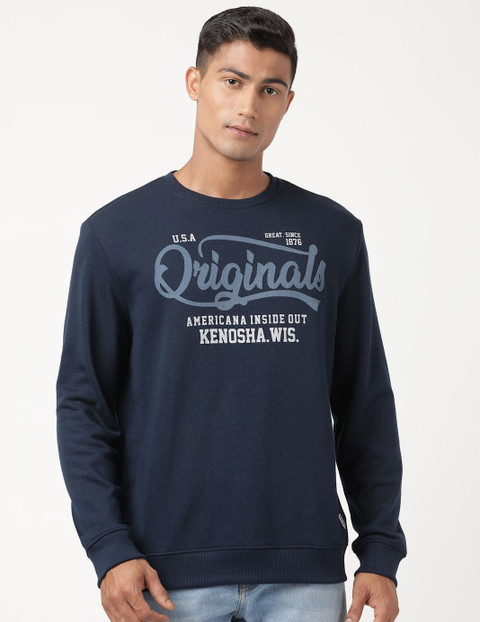 JOCKEY Full Sleeve Printed Men Sweatshirt Buy JOCKEY Full Sleeve