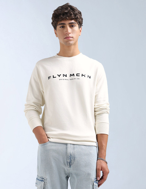 Crew Neck Flying Machine Sweatshirt Flipkart FLYING MACHINE Full
