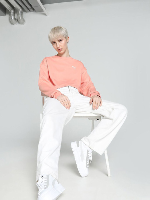 PUMA Full Sleeve Printed Women Sweatshirt - Buy PUMA Full Sleeve Printed  Women Sweatshirt Online at Best Prices in India | Flipkart.com