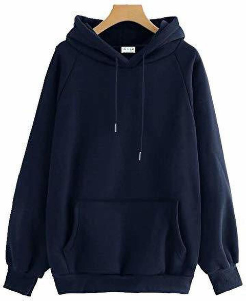 NP CREATION Full Sleeve Solid Men Sweatshirt - Main Image