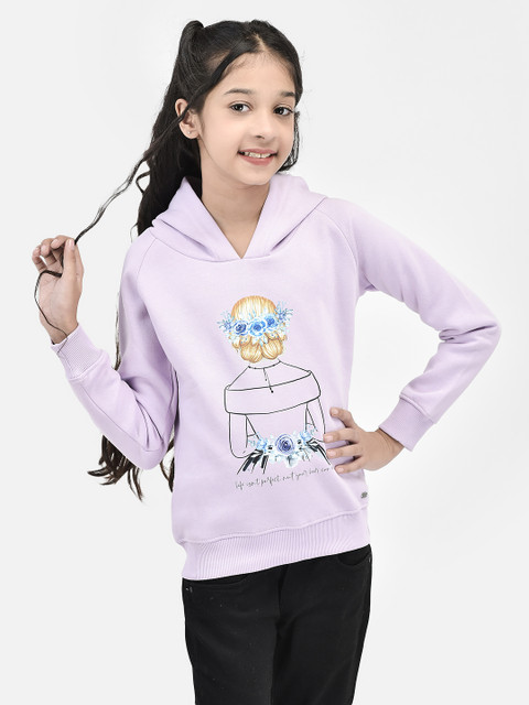 CRIMSOUNE CLUB Full Sleeve Printed Girls Sweatshirt Buy