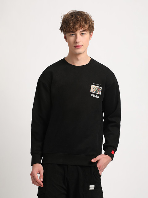THE BEAR HOUSE Full Sleeve Printed Men Sweatshirt Buy THE BEAR