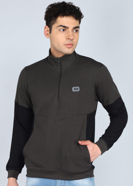 PETER ENGLAND Full Sleeve Solid Men Sweatshirt Buy PETER ENGLAND