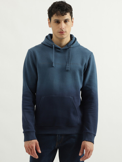 United Colors of Benetton Full Sleeve Dyed Men Sweatshirt