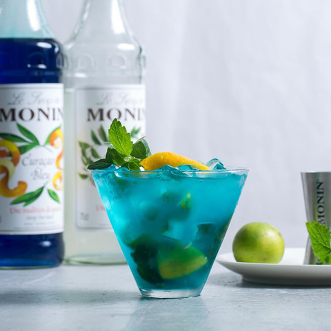 Monin Blue Curacao Syrup, 1L Blue Curacao Price in India Buy