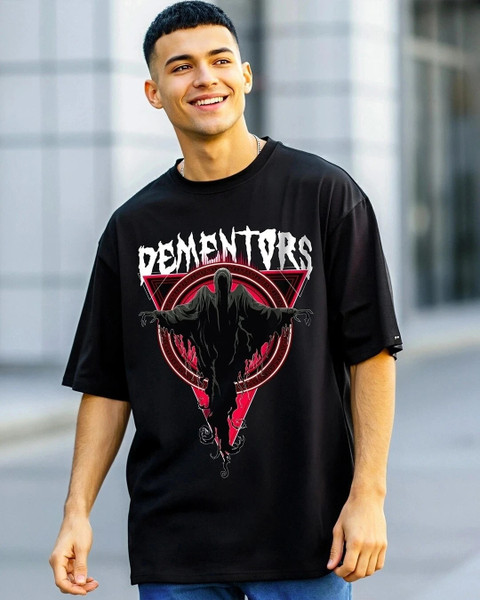 BEWAKOOF Graphic Print Men Round Neck Black T-Shirt Buy BEWAKOOF