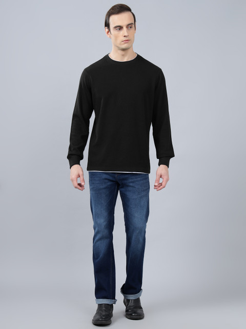 CANTABIL Full Sleeve Solid Men Sweatshirt Buy CANTABIL Full