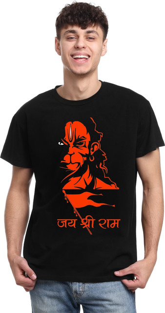 Be Crazy Printed Men Round Neck Black T-Shirt Buy Be Crazy