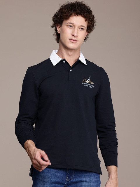 Printed Tshirt Nautica T Shirts Online India Logo Graphic T-Shirt