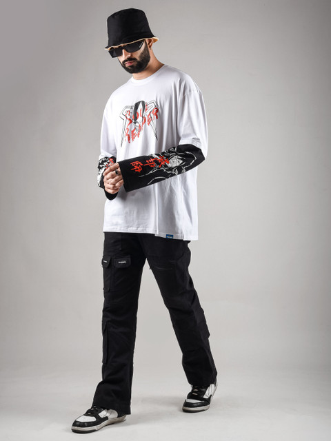 ComicSense Printed Men Crew Neck White T-Shirt - Buy ComicSense