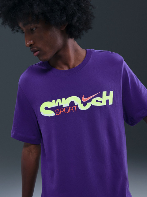 purple nike t shirt mens
