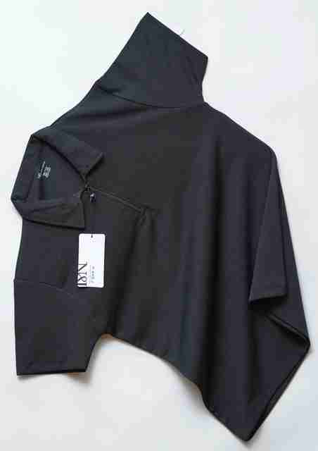 N AND J Solid Men Polo Neck Black T-Shirt Buy N AND J Solid Men