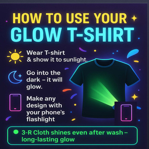 Radium Printed Men Round Neck White T-Shirt Buy Radium Printed