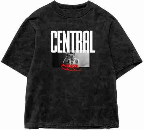 Noyzee Graphic Print Men Round Neck Black T-Shirt - Buy Noyzee