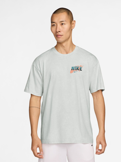 grey nike t shirt mens