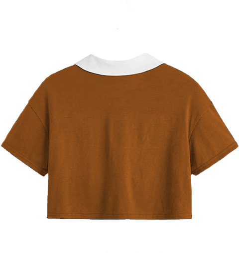 FUNKY MONKEY Girls Typography Cotton Blend Regular T Shirt