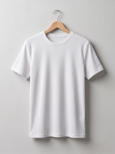 stylesmyth Pack of 2 Men Self Design Round Neck Polyester Black T-Shirt - Image 8