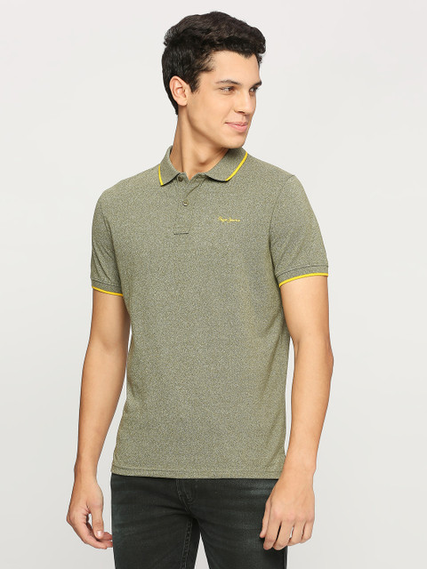 Flipkart Pepe Jeans Polo T Shirt Pepe Jeans Solid Men Polo Neck