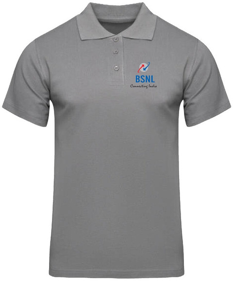 PrintHolic Solid Couple Polo Neck Grey T-Shirt Buy PrintHolic