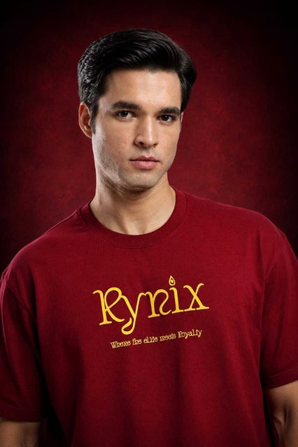 RYNIX Men Typography Round Neck Pure Cotton Maroon T-Shirt - Image 7