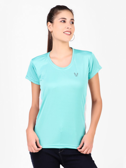 Uzarus Dry Fit Tee UZARUS Women's Dry Fit Workout Top Sports Gym T