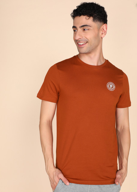 PUMA Solid Men Round Neck Red T-Shirt Buy PUMA Solid Men Round