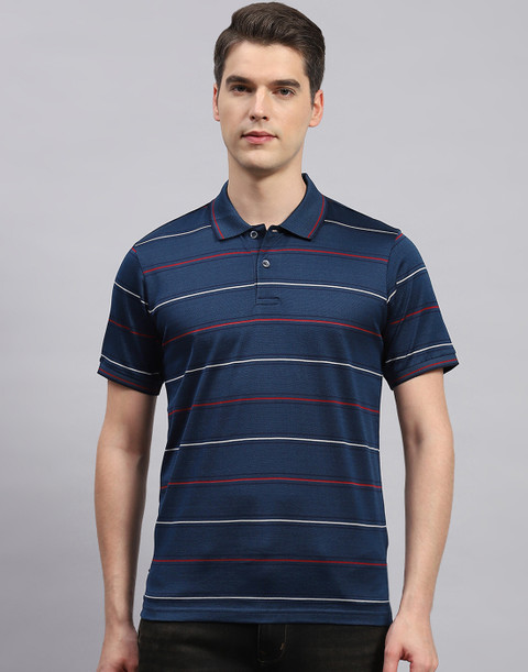 Monte Carlo Striped Polo T Shirts Online Monte Carlo Orange And