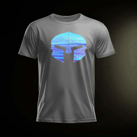 Radium Solid Men Round Neck Green, Black T-Shirt