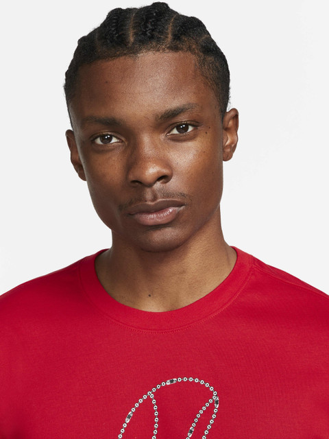 nike t shirt red tick