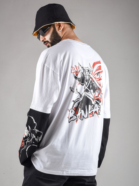 ComicSense Printed Men Crew Neck White T-Shirt - Buy ComicSense