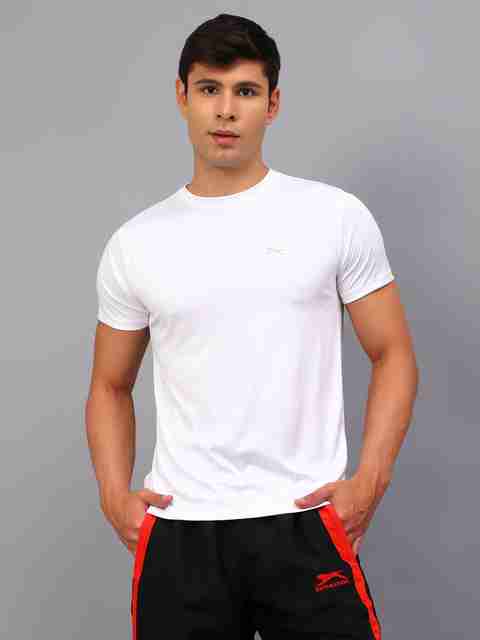 Shiv Naresh Self Design Men Round Neck White T-Shirt Buy Shiv