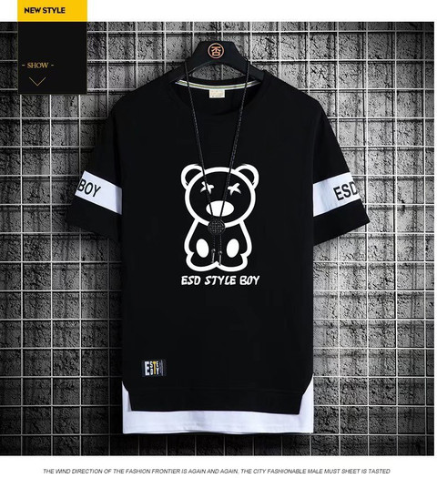 Lieo Trend Typography Men Round Neck Black T-Shirt Buy Lieo