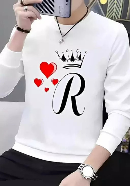 EASELCLOTHING Printed, Typography Men Round Neck White T-Shirt