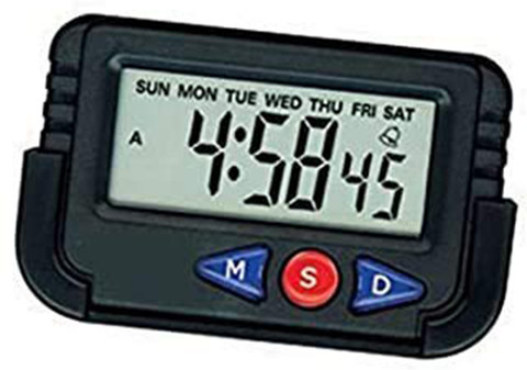 skarsh Digital Black, Table top Car timer Clock