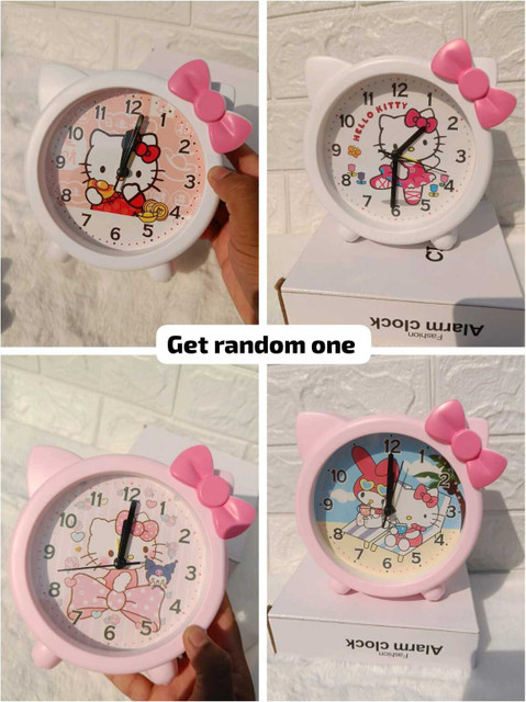 Kawaii Analog Multicolor Clock Price in India - Buy Kawaii Analog