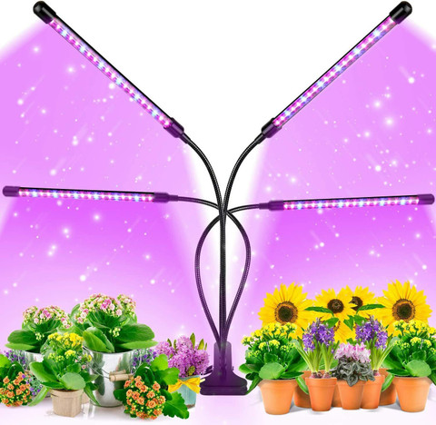 Linist Grow Light, 80W, 80 LED 9 Dimmable Levels Plant Grow Linist Grow Light, 80W, 80 LED 9 Dimmable Levels Plant Grow