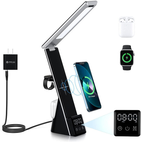 HARIKRUPEX LED Desk Lamp with Wireless Charger in Fast