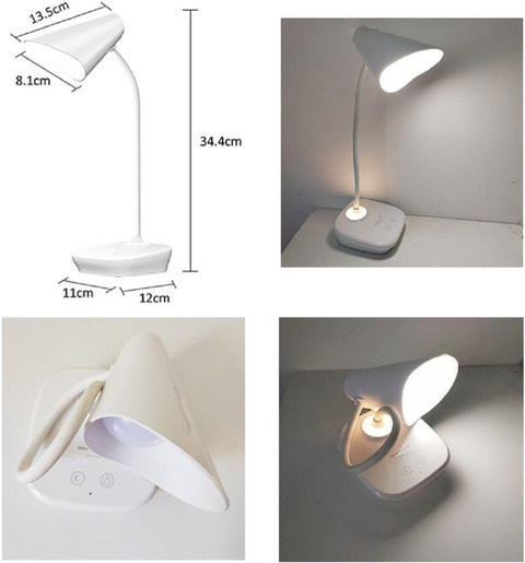 AKR LED DESK TOUCH SWITCH MOON NIGHT LAMP RECHARGEABLE TABLE