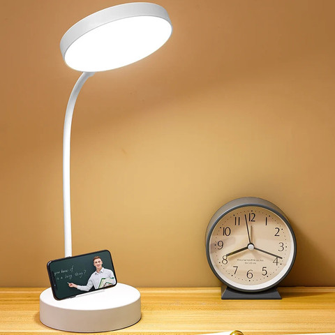 FIRSTLIKE Mode Rechargeable with Touch On/Off and Student Eye Protection  Study Lamp