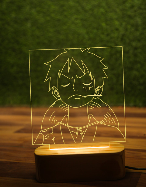 Viyapaari Monkey D. Luffy(one Piece) Anime Night LED Lamp for