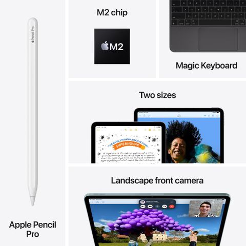 Apple 2024 iPad Air (M2) 256 GB ROM 11.0 Inch with Wi-Fi Only