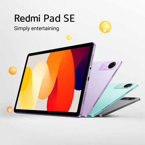 タブレット本体　Redmi Pad SE Mint Green 4GB RAM REDMI Pad SE 4 GB RAM 128 GB ROM 11.0 inch with Wi-Fi Only Tablet