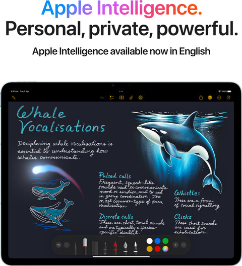 Apple 2025 iPad Air (M3) 256 GB ROM 11.0 inch with Wi-Fi