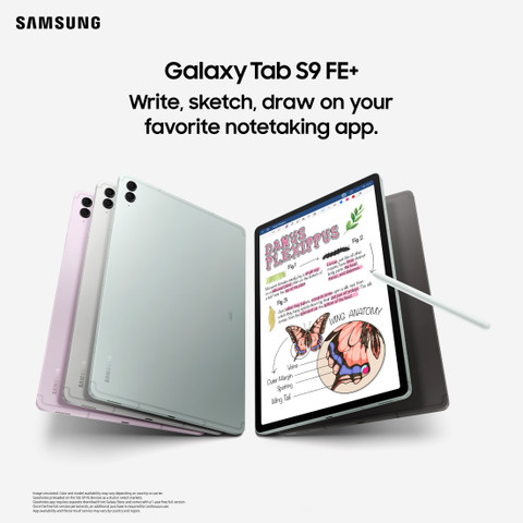 Samsung Galaxy Tab S9 FE 6 GB RAM 128 GB ROM 10.9 inch with Wi-Fi+