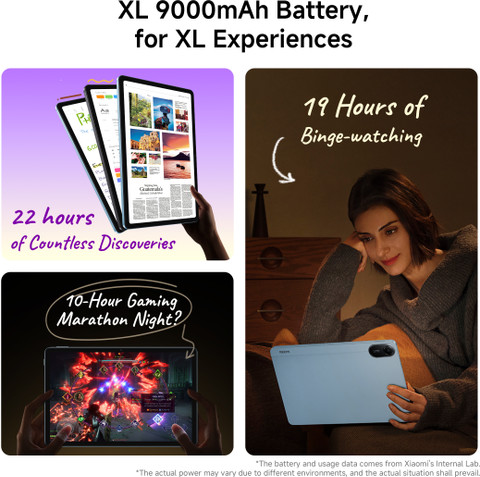 REDMI Pad 2 6 GB RAM 128 GB ROM 11.0 inch with Wi-Fi+4G Gaming