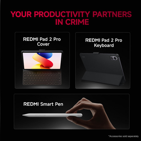 REDMI Pad 2 Pro 5G 8 GB RAM 128 GB ROM 12.1 inch with Wi-Fi+5G