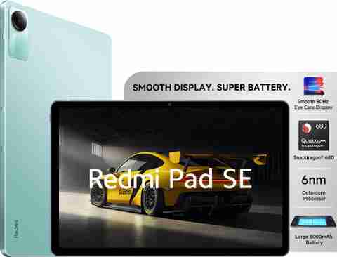 REDMI Pad SE 4 GB RAM 128 GB ROM 11.0 inch with Wi-Fi Only