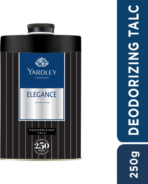 Yardley London by Wipro Elegance With Aromatic Woody Fragrance Deodorizing  Talcum Powder for Men